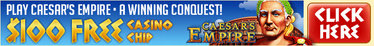 Wild Vegas - $100 Free Chip / Caesar Wild Vegas - $100 Free Chip / Caesar