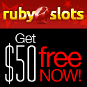 Ruby Slots - $50 Free Chip Ruby Slots - $50 Free Chip
