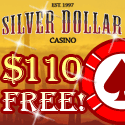 Click Here to Play at Silver Dollar Online Casino - Get up to $110 Free