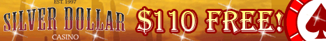 Click Here to Play at Silver Dollar Online Casino - Get up to $110 Free
