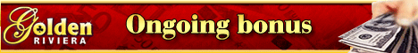 Get up to $3000 MONTHLY with Golden Riviera Casino