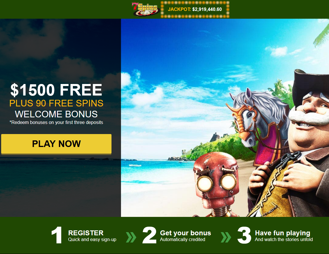 7Soins Casino - $1500 FREE + 60FS