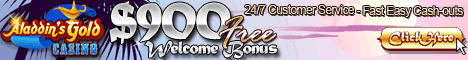 Aladdin's Gold Welcome Offer