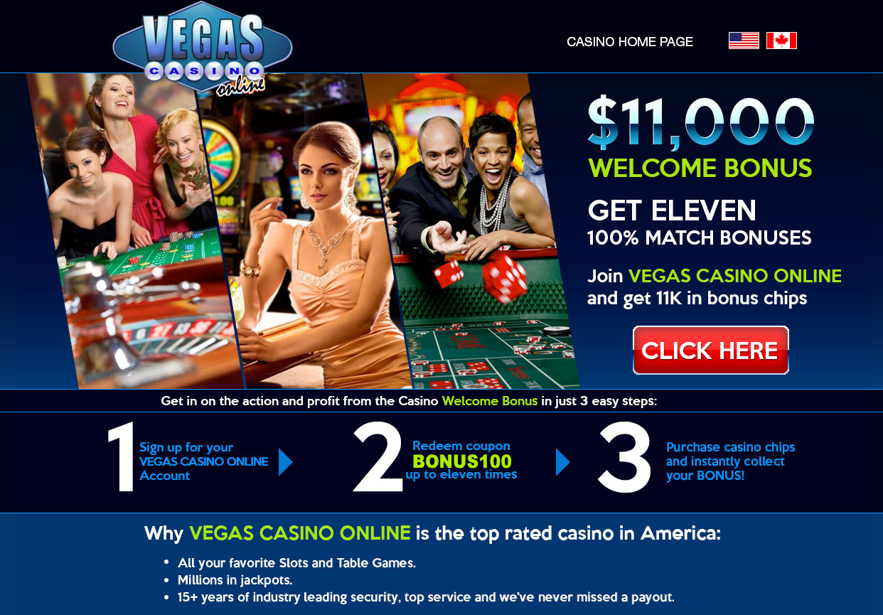 Vegas Casino Online / $11000 Welcome Bonus