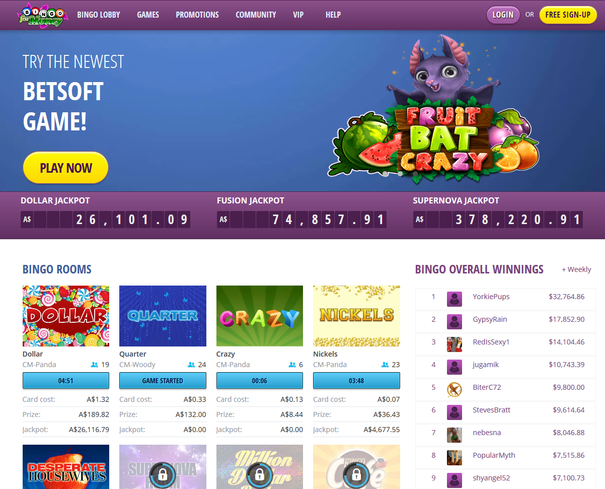 Online Bingo - Play Online Bingo Games - Free $25 Only at Bingo For Money
