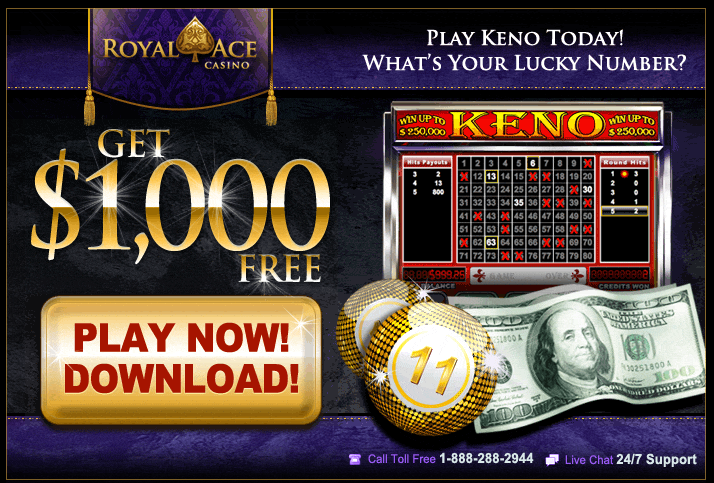 Royal Ace |Up to $1000 free to play Keno Royal Ace |Up to $1000 free to play Keno