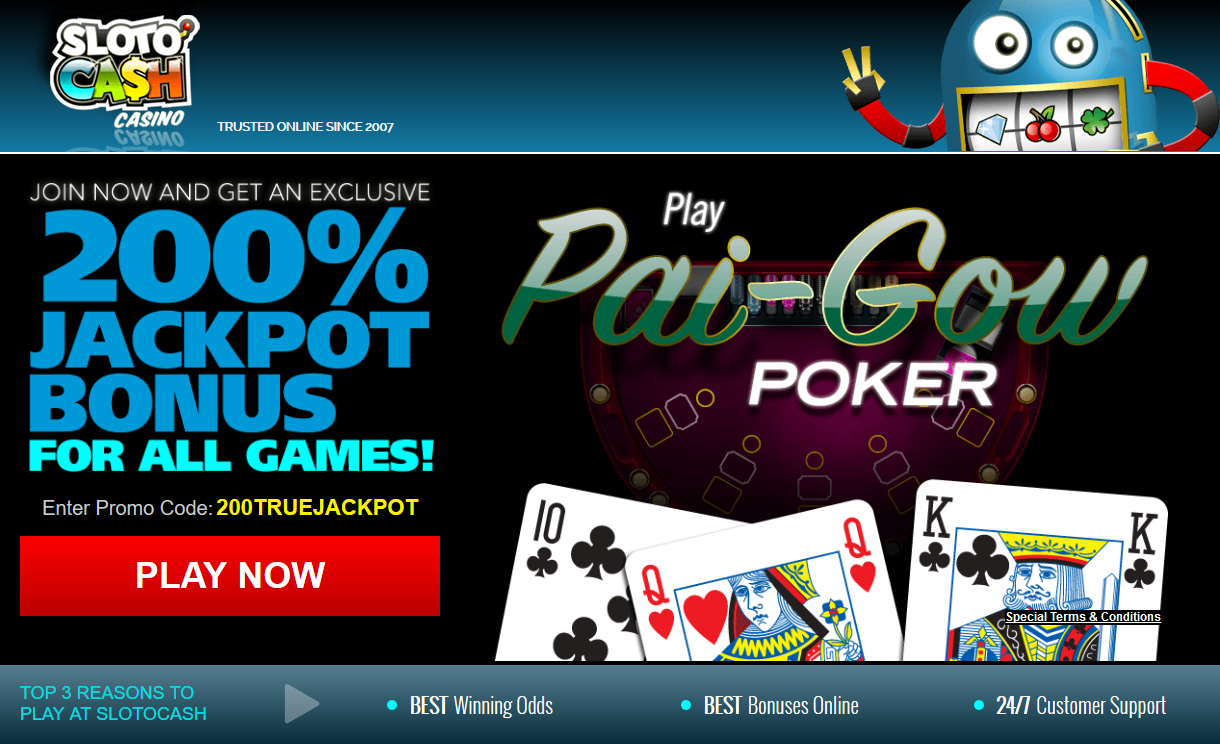 pai-gow-bonus - Sloto Cash Casino