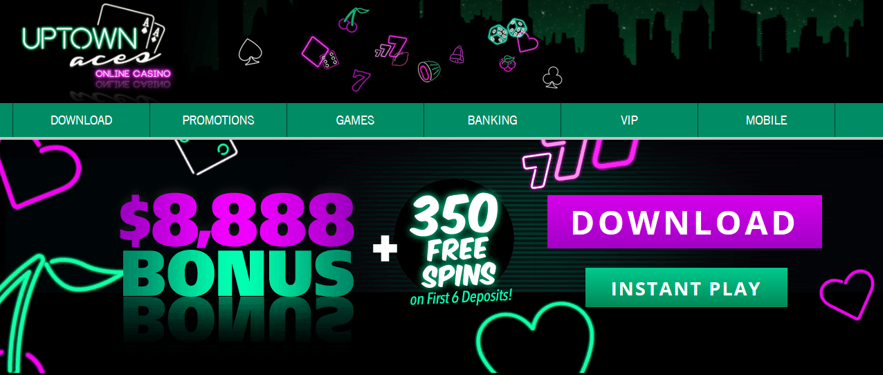 Home - Latest Online Casino Games and Slots at
                                                          Uptown Aces