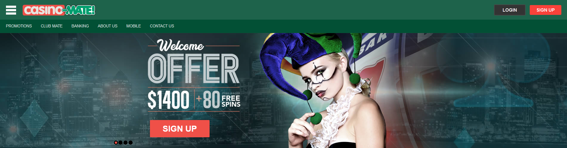 Best
Online Casino
2019 � Claim
$1400 + 80
Free Spins
Bonus Best Online Casino 2019 � Claim $1400 + 80
Free Spins
Bonus