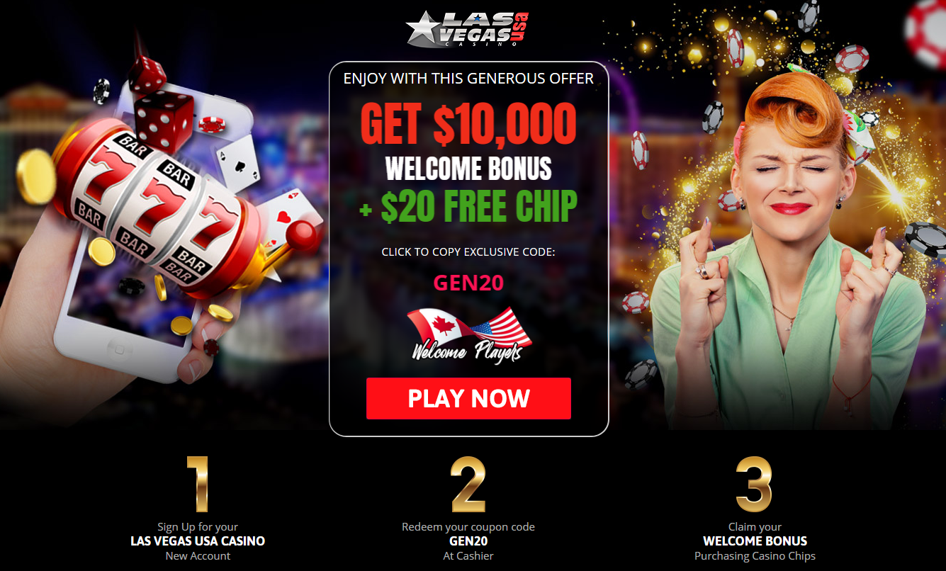 GET 10,000 WELCOME BONUS + $20 FREE
                                                          CHIP