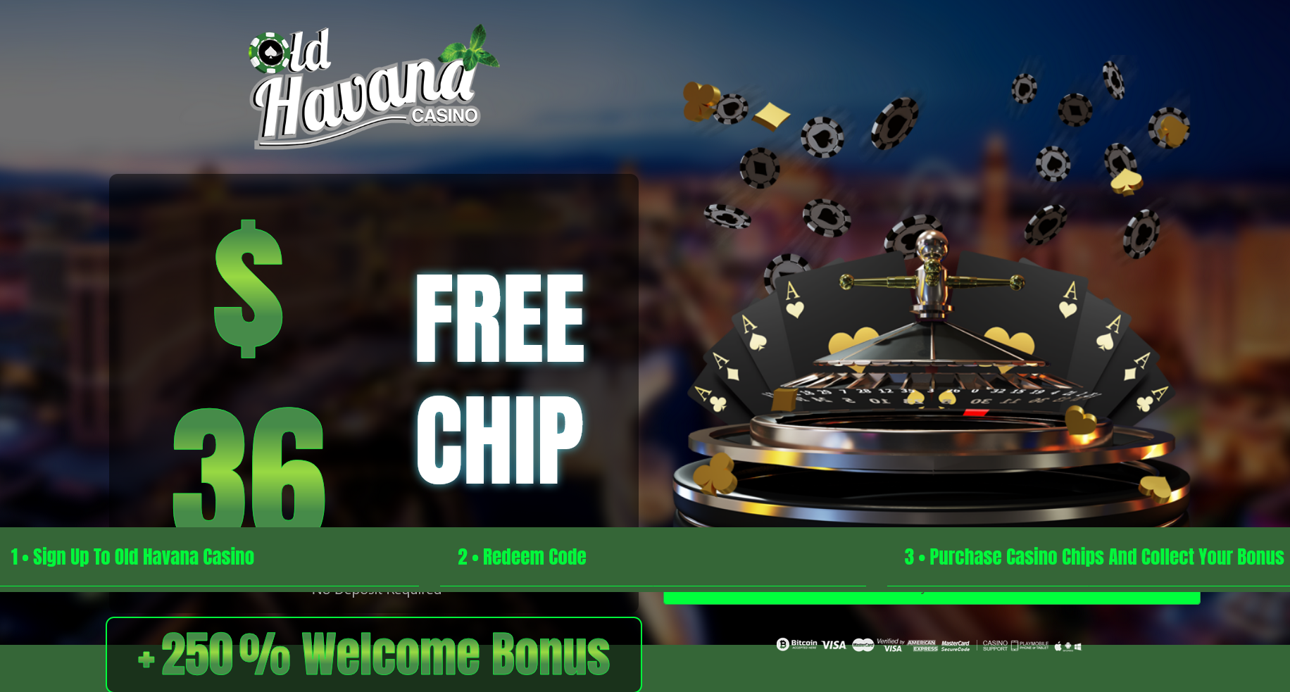 Old-Havana Casino-$36 FREE CHIP