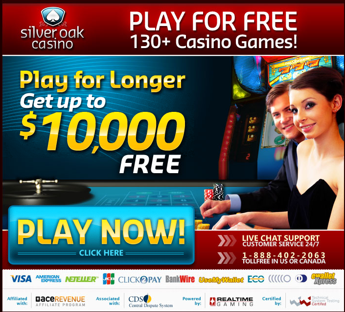 Silver Oak Casino Review 100 Free Chip