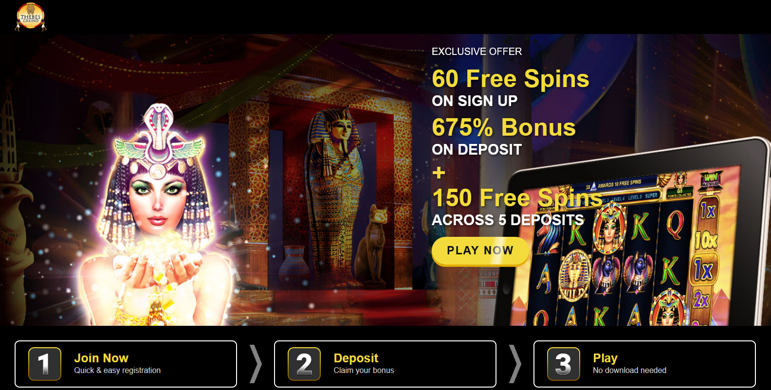 TheBes Casino - Golden Queen - 60 FS on SUP + 675% and 150FS