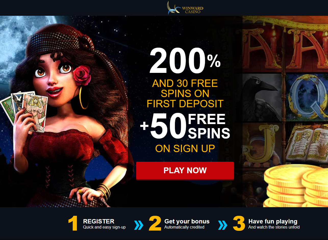 200 % AND 30 FREE SPINS ON FIRST DEPOSIT + 50 FREE SPINS ON SIGN UP